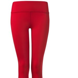 Lululemon Red Leggings